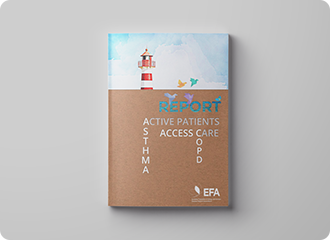 Image shows the front cover of an EFA report featuring a lighthouse and birds
